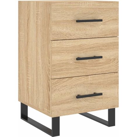 Maison Exclusive - Comodino Rovere Sonoma 40x40x66 cm in Legno Multistrato