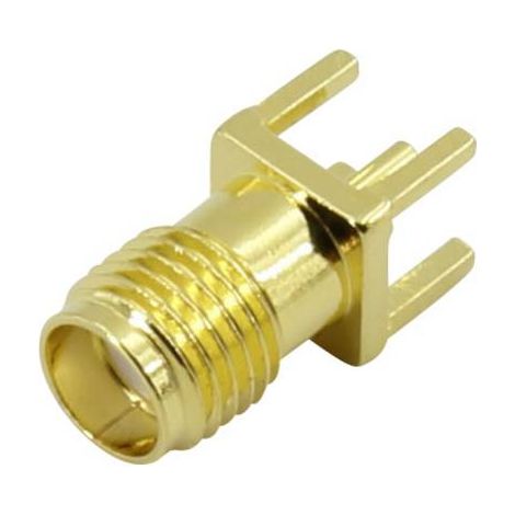 Connecteur SMA embase femelle, montage vertical 50 Ω 1 pcs. S834331 (1/2)