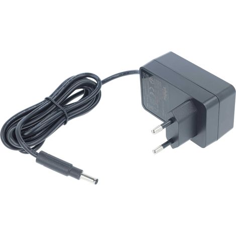 vhbw Netzteil kompatibel mit Grundig VCP3930, VCP5030, PSE50357 Sauger-Ladestation - 140 cm Kabellänge Schwarz (1/5)