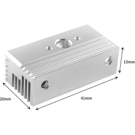Aluminium-Kühlblock, kompatibel mit Creality Sprite Extruder und Ender S1/S1 PRO Vermoon V1/V1 PR