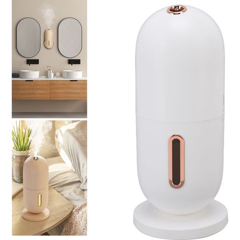 Diffuseur de parfum automatique pour la maison et la voiture, diffuseur d'huiles essentielles, diffuseur de parfum, blanc (1/5)