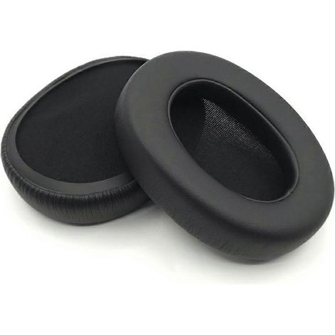 1 paire de coussinets d'oreille en cuir pour casque AKG K371 K361 (1/5)