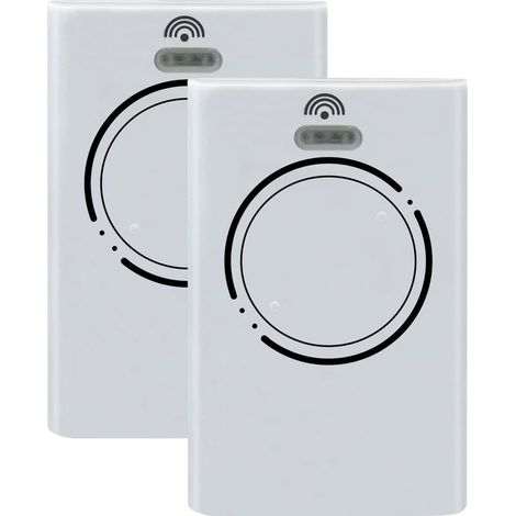 Lot de 2 pour Télécommande XT2 868 SLH 787009 2 Canaux Portes de Garage Motorisation Portail (1/5)