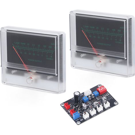 Hochpräzises VU-Modul mit Treiberplatine – dB-Verstärkerpegel – Elektronischer Pegel des hintergrundbeleuchteten Röhrenvorverstärkers
