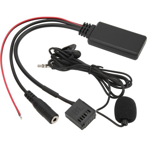 Câble Bluetooth Aux Audio Adaptateur Microphone Kit Mains Libres Remplacement pour Mondeo Focus 6000CD (1/5)