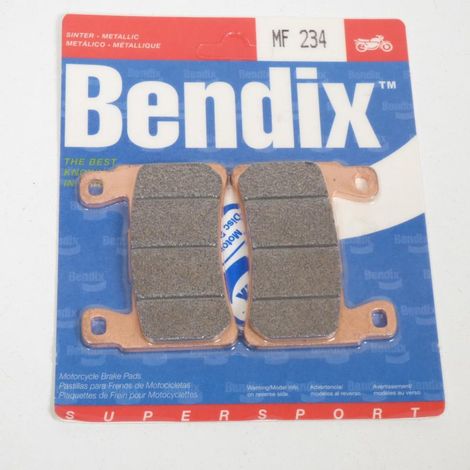 Bremsbelag bendix für Motorrad honda 1000 vtr 2000 2001 2002 2003