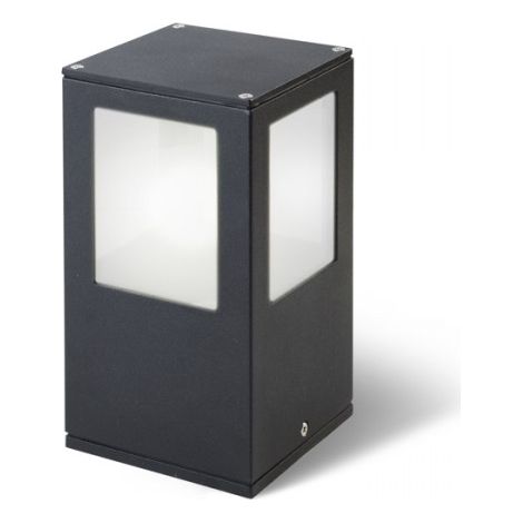 Faretto applique  PONDER 20 da parete / paletto nero  230V E27 18W IP44