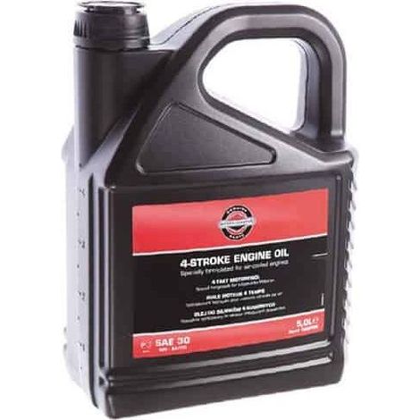Huile Moteur 4 Temps - SAE 30 - Pour Tondeuse À Gazon Et Équipements Extérieurs - 5 L (1/2)