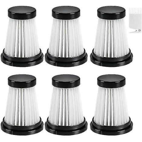 6 filtres HEPA pour aspirateurs à main K12 / Pro K13 et Invictus Genius 1.0/2.0 - comme illustré. - AquaForge (1/5)