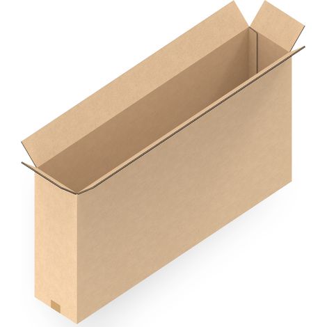 25 Stück Versandkartons 1790 x 340 x 980 mm Kartons 2-wellig BC-Welle (1/5)