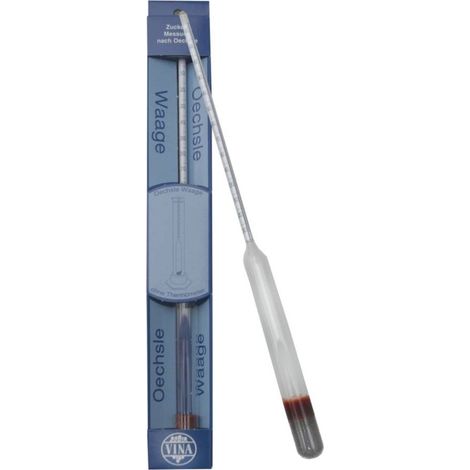 Vina Aräometer Mostwaage ohne Thermometer 0 - 130°Oe Wein- und Obstverarbeitung
