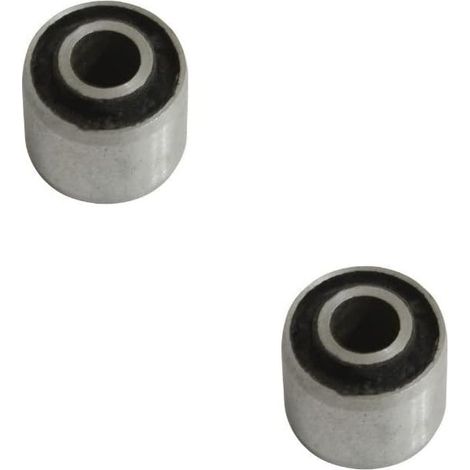 Silentbloc Suspension Moteur - Paire - Caoutchouc - Scooter GY6 152QMI 139QMB - 8x20x16x19 mm (1/2)