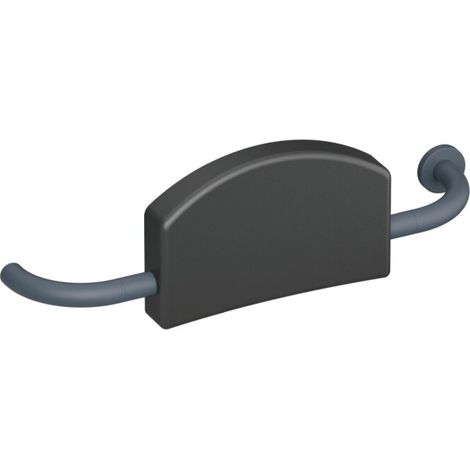 HEWI 801.51B920R 92 Appui-dorsal série 801, mat, droit (1/2)
