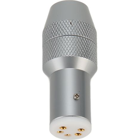 Connecteur femelle DIN 5 broches plaqué or pour tourne-disques, connexion audio haute fidélité stable pour bras de lecture et platines vinyle. (1/5)