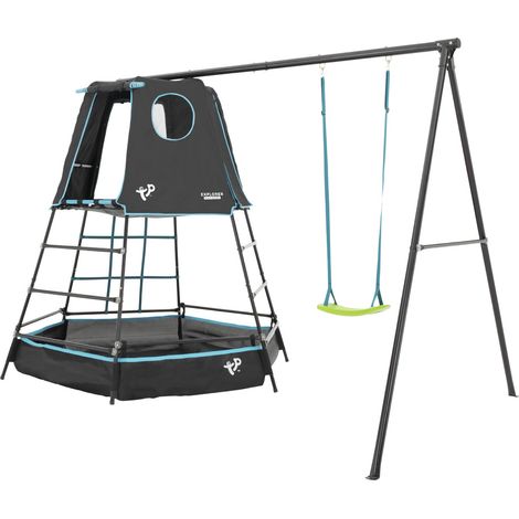 TP Toys Klettergerüst Spielturm Explorer+Schaukel