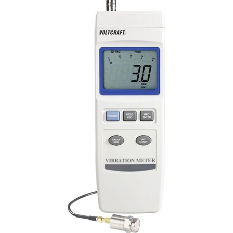 [NEUWERTIG] Voltcraft Vbm 100 Vibrations Messgerät Datenlogger Vibration Messer B-Ware