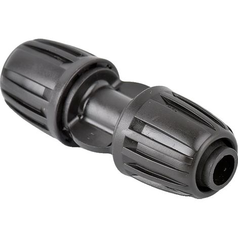 Conector de manguera, acoplamiento de bloqueo seguro, compatible con riego por goteo, F (1/2)
