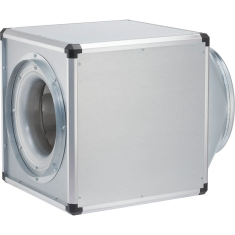 Helios GBW EC 315 Gigabox EC incl. pieza de adaptación y manguitos flexibles DN 315 monofásico 200-277V 50/60Hz regulable, 05808