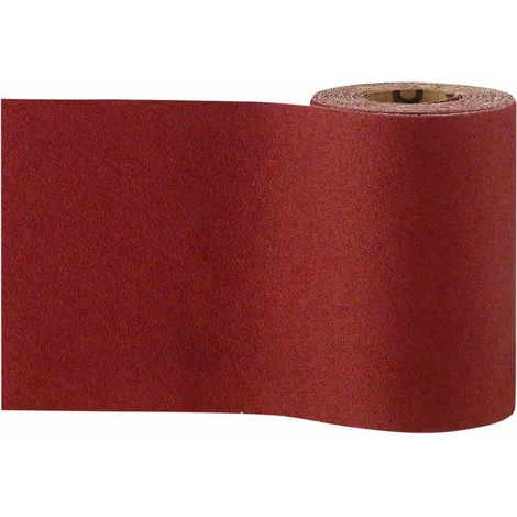 BOSCH 2609256B82 Schleifrolle Holz und Farbe, 115 mm x 5 m, P120