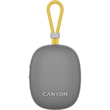 Canyon OnMove 12 IPX7 TWS Bluetooth-Lautsprecher 5W Grau (1/3)