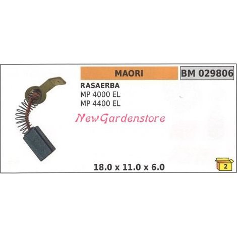 KIT spazzole MAORI per rasaerba MP 4000EL MP 4400EL 029806