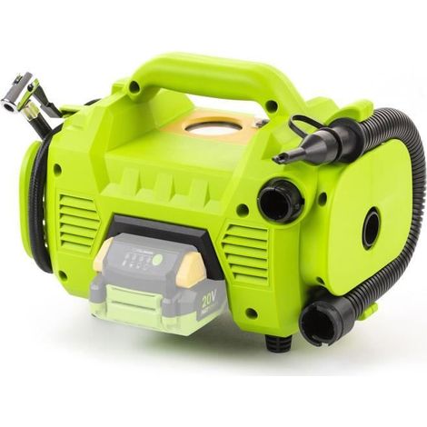 Akkuloser Kompressor - FIELDMANN - 20V - 10,3 bar - 235 L/min - Akku und Ladegerät nicht enthalten (1/5)