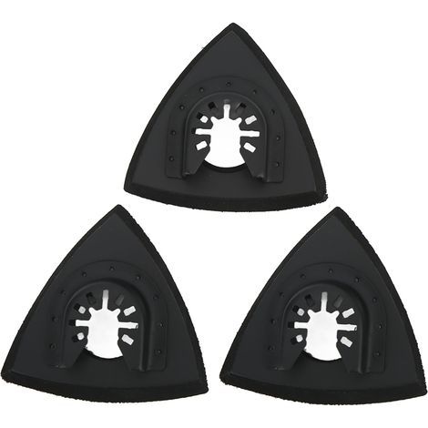 GARRYFIZH Kit de patin de ponçage triangulaire oscillant à dégagement rapide (remplaçable) (1/5)