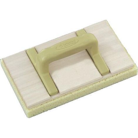 Taloche bois - éponge 25 x 14 cm - SOFOP