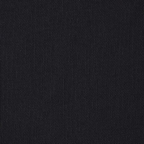 HOMESCAPES Einfarbiger Baumwollstoff schwarz – Meterware, 150 cm breit