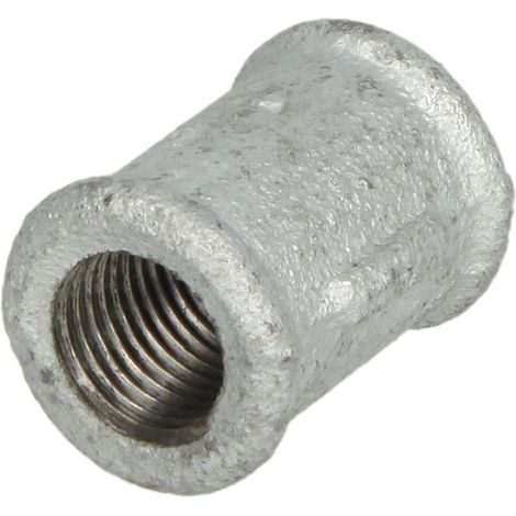 Raccord en fonte malléable manchon 3/8’’ FF/FF