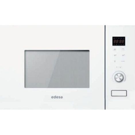 Edesa EMW-2020-IG WH - Horno Microondas Integrable 20 Litros Con Grill Blanco