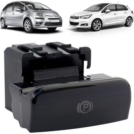 Passend für Citroën C4, C4 Picasso 1, Grand Picasso 1 und DS4 (2006–2019) elektronischer Handbremsknopf (1/4)