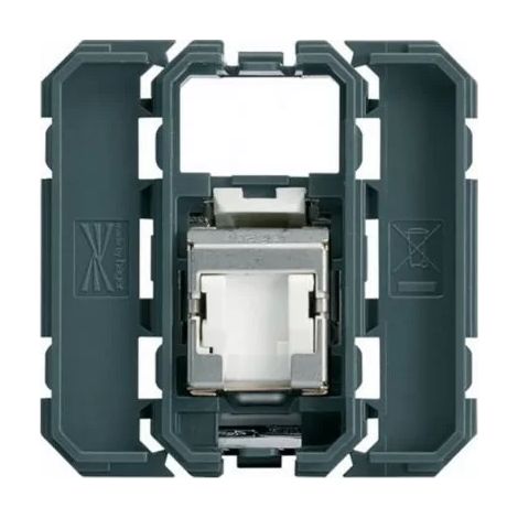Hager Gallery WXF228 Presa RJ45 - Cat.6 STP - Grade 3TV - Componibile