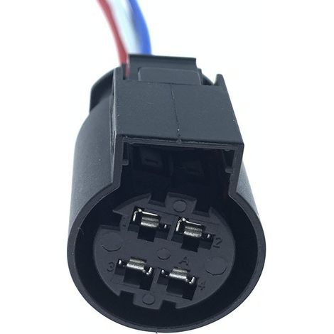Connecteur de transformateur haute tension d'origine pour bobine d'allumage Mercedes-Benz Classe A, Classe C, Classe E, EQA, EQB, EQC, GLA, GLB et GLC – avec câble de 15 cm (2220-4P)