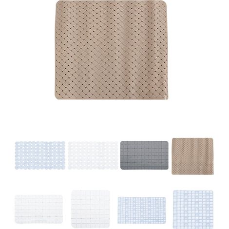 Alfombra de Baño Antideslizante Suave y Acolchada - Estera Resistente con Ventosas para el Baño o Ducha (1/5)