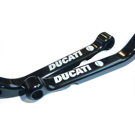 Leviers de frein et d'embrayage longs pour Ducati 999 749 S / R 2003-2006, gravure laser Track ( )
