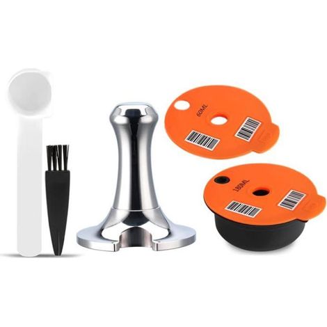 Capsules de café réutilisables compatibles avec machines Tassimo Bosch, filtre rechargeable, 1 pièce (1/4)