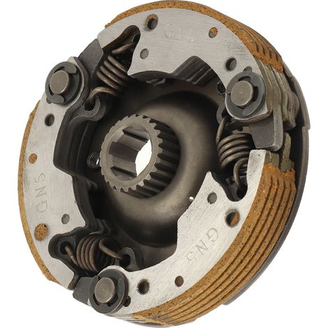 Embrayage automatique pour quad avec couvercle, ensemble d'embrayage de démarrage moteur 17 mm pour motos tout-terrain et karts chinois de 50 à 110 cm3 (1/5)