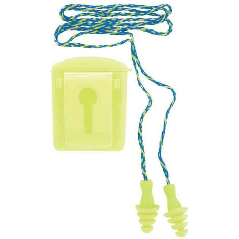 Bouchons D'oreilles Reliés Earline Protection Auditive Réutilisable - Earline
