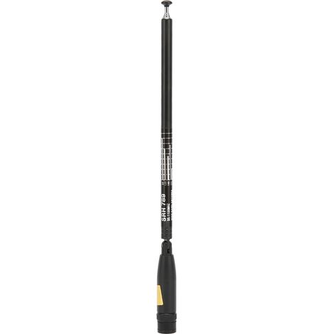 Antenne télescopique BNC 95MHz-1100MHz large bande radio pour TK100 TK200 TK210 (1/5)