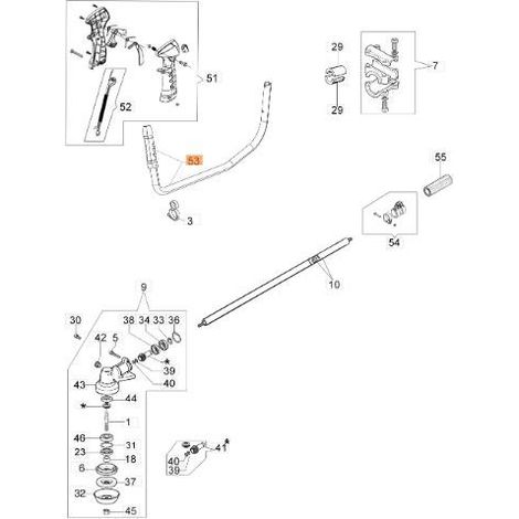 KIT DE GUIDON ORIGINAL EMAK BF000142R