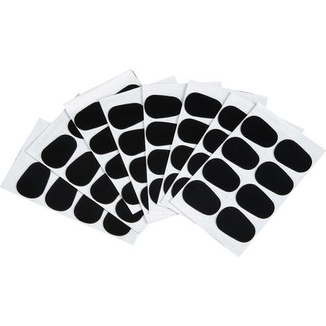 64 accessoires pour saxophone : ligature, couvre-bec, coussinets adhésifs et autres accessoires.-2.50X2.00X0.10CM-Black (1/4)