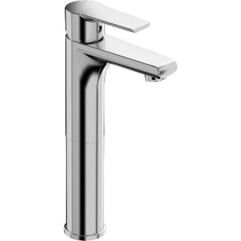 MISCELATORE MONOCOMANDO LAVABO ALTO LINEA TEN Cromo
