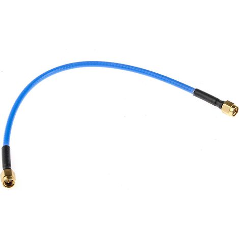 Câble coaxial RG402 RS PRO, Avec connecteur SMA à contact mâle Noir, 250mm, MIL-STD-348A ( Prix pour 1 ) (1/3)