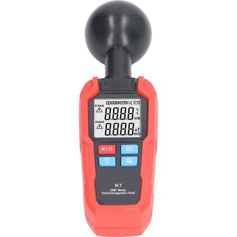 Détecteur de champ électromagnétique portable EMF Meter pour la maison et l'extérieur (1/5)