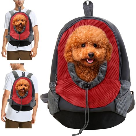 Harnais-sac à dos pour chien, harnais pour petit chiot, sac de voyage pour animaux, S (1/4)