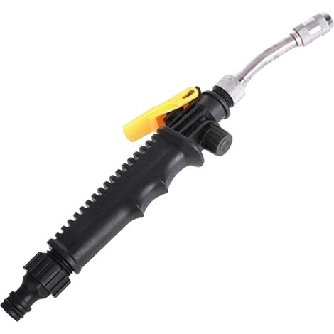 Lance À Jet Réglable - Pour Nettoyage Haute Pression Jardin Voiture Terrasse - Compatible Tuyau Standard 3/4 Pouces - 1 Pièce (1/3)
