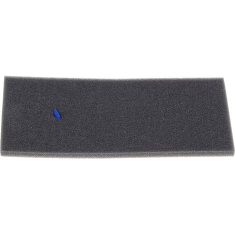 Espuma filtrante (72 x 7 x 172 mm) para aspiradora BOSCH 17000301