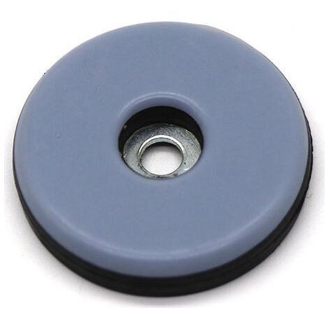20x Patins pour meuble en Téflon avec vis - Ø 19 mm (rond) - PTFE Patins pour meubles/Planeur PTFE (Teflon) avec vis (1/5)