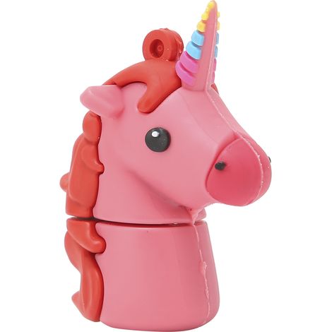 Pinkfarbener USB-2.0-Stick mit Cartoon-Design, praktisches Datenspeichergerät, ideales Geschenk für Familie und Freunde, 32 GB (1/5)
